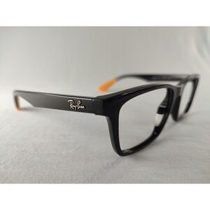 Ray-Ban RB 7025 5417 Matte‎ Black Square Eyeglass Frames 53-17-145 Unisex